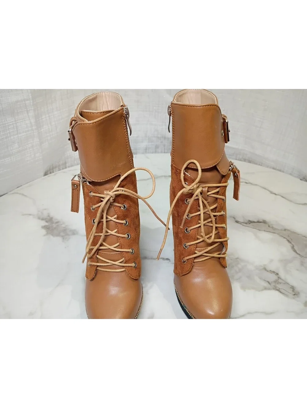 Atlalina High Heel Boots Size 8 BD6533